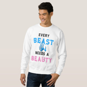 Sweatshirt Chemises Beauté et Bête