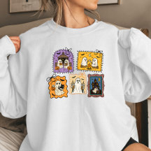 Chemises de femme Halloween Ghost Stamps | C