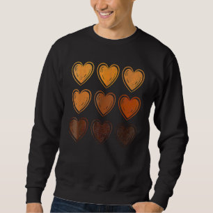 Sweatshirt Chemises Melanin Vêtements Mois de l'histoire des