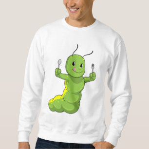 Sweatshirt Chenille avec cuillère et fourchette