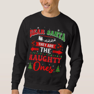Sweatshirt Cher Père Noël, ce sont les vilains pyjamas