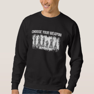 Sweatshirt Chess Club Jeu King Queen Horse hommes d'échecs +