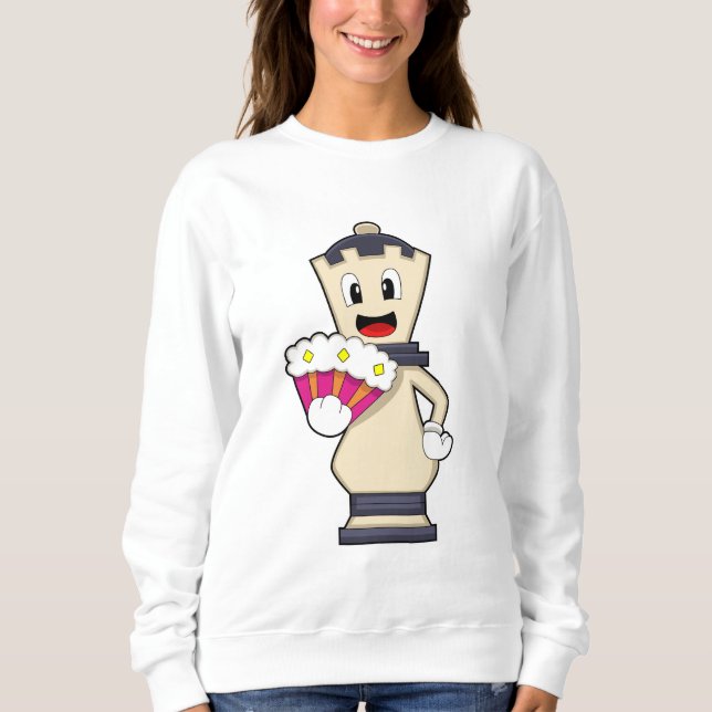 Sweatshirt Chess piece Queen à Chess.PNG (Devant)