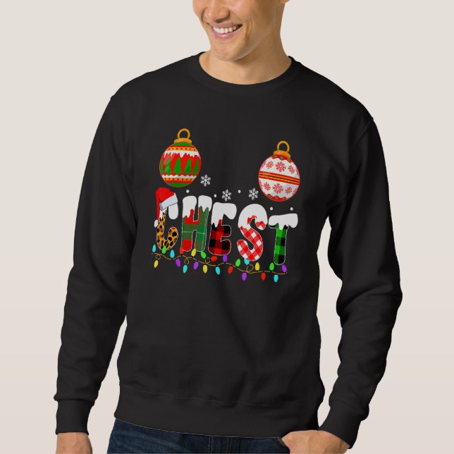Sweatshirt Chest Nuts Couples Christmas Chestnuts Adult Match (Devant)