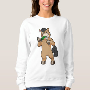 Sweatshirt Cheval à Mating Vegan