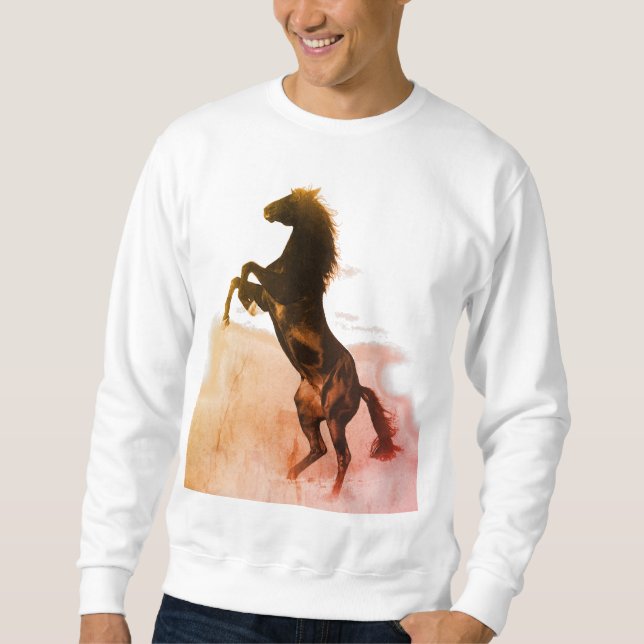 Sweatshirt Cheval d'élevage (Devant)