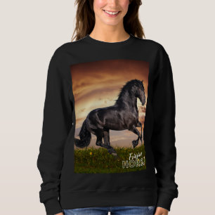 Sweatshirt Cheval friésien
