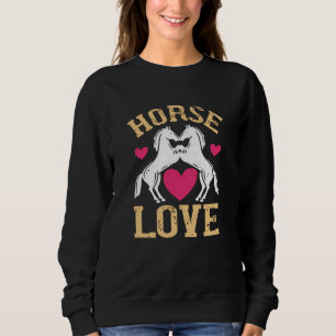 Sweatshirt Cheval - Horse Love