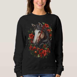 Sweatshirt Cheval Tee - shirts graphiques de Noël pour hommes