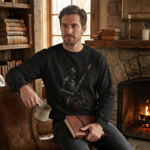 Sweatshirt Chevalier gothique de la Rose Sanglante Fantastiqu