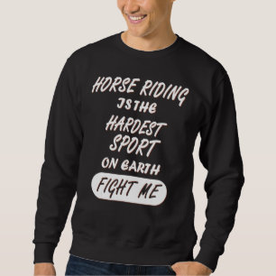 Sweatshirt Chevaux équitation Filles Femmes Stable Reithof
