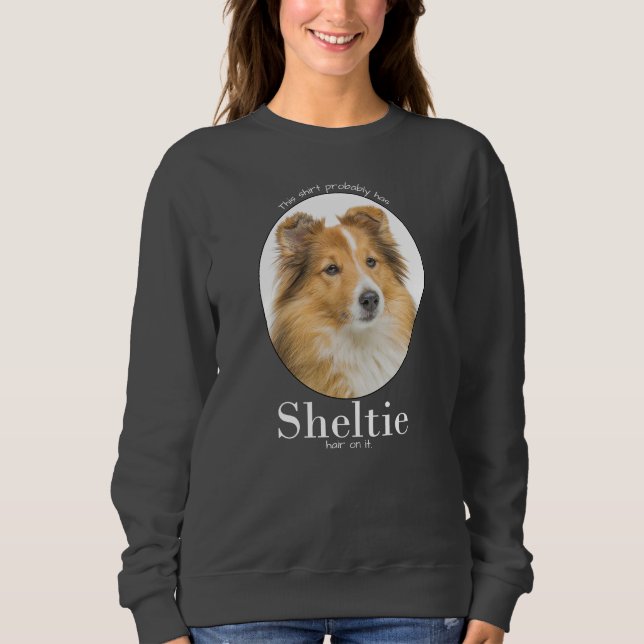 Sweatshirt Cheveux Sheltie (Devant)