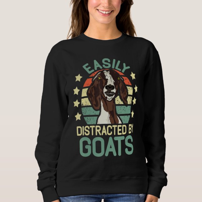 Sweatshirt Chèvre Bouche Tee Famer Tee Goa Funny (Devant)