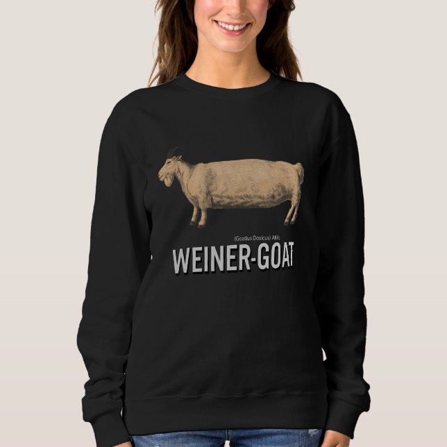 Sweatshirt Chèvre Weiner (Devant)