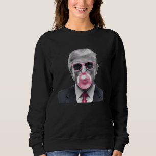Sweatshirt Chewing-Gum Trump Donald Trump 2024 Votez pour Tru