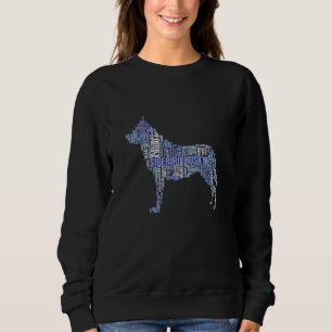 Sweatshirt Chic Chien Sibérie Husky Chien Chien Chien Chien C