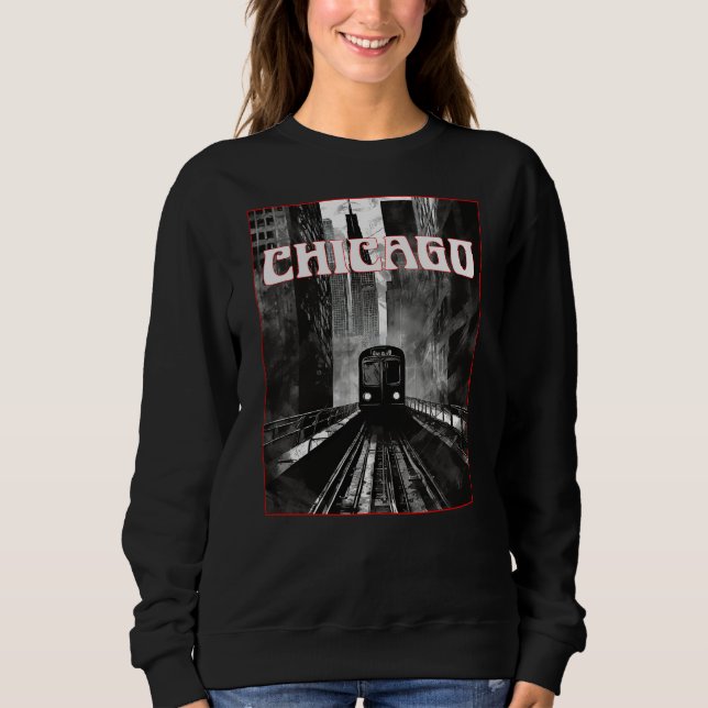 Sweatshirt Chicago Illinois (Devant)