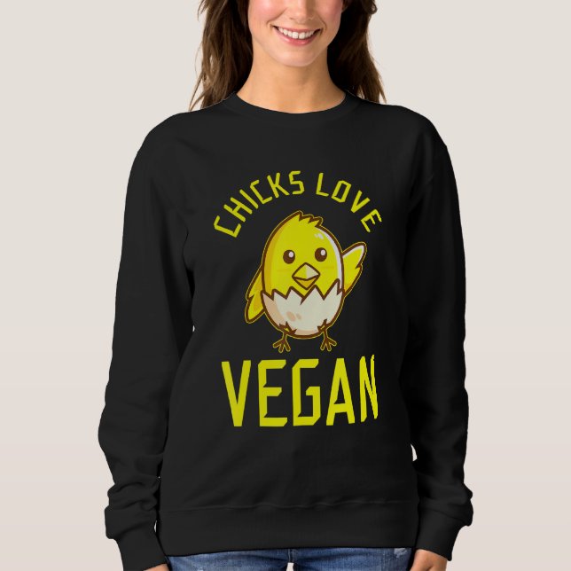 Sweatshirt Chicks Aime Vegan (Devant)