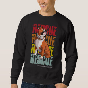 Sweatshirt Chien à mâcher Bulldog Secourt Chien à chiot