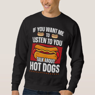 Sweatshirt Chien Chaud Adulte Si Vous Voulez Que Je Vous Écou