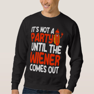 Sweatshirt Chien Chaud Humour Adulte Jeu de Mots Naughty Ce N