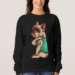 Sweatshirt Chien Chien Français Chien Chien J'aime Maman Tato