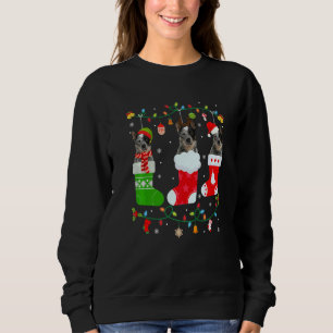 Sweatshirt Chien de bétail australien Trois chaussettes de No