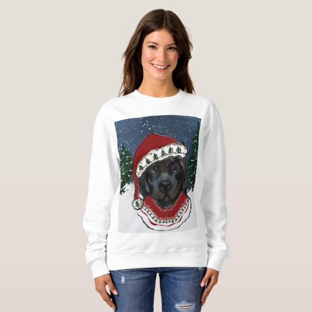 Sweatshirt Chien de Terre-Neuve   (Devant entier)