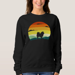 Sweatshirt Chien Esquimau Rétro Animal De Compagnie Propriéta