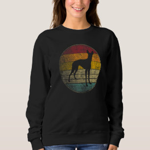 Sweatshirt Chien Ibizan Hound Vintage Distressed Rétro 70s 80