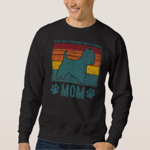 Sweatshirt Chien Irish West Highland White Terrier Maman