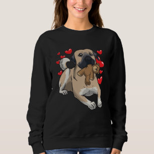 Sweatshirt Chien kangal avec animal en peluche et de nombreux