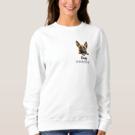 Sweatshirt Chien Malinois belge T-shirt personnalisé
