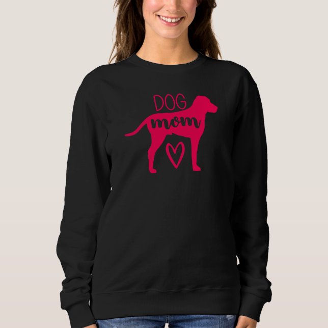 Sweatshirt Chien Maman Mama Chien Chien Chien Chien Chiens Ch (Devant)