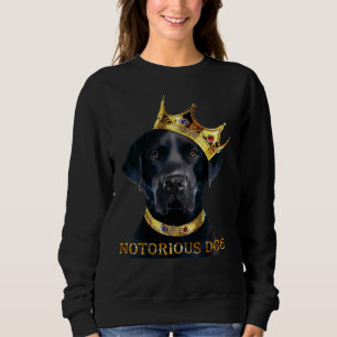 Sweatshirt Chien notoire Black Labrador Retriever