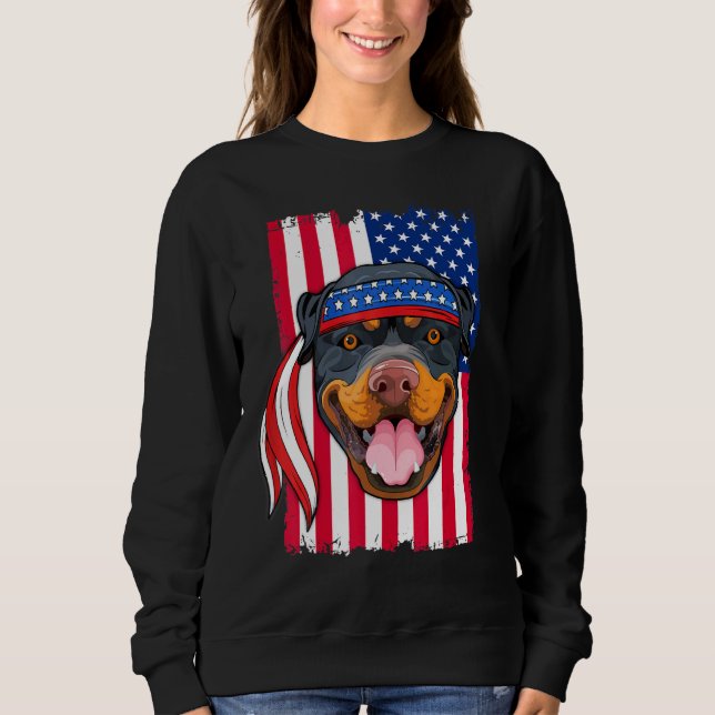 Sweatshirt Chien Rottweiler (Devant)