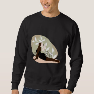 Sweatshirt Chien supérieur du yoga
