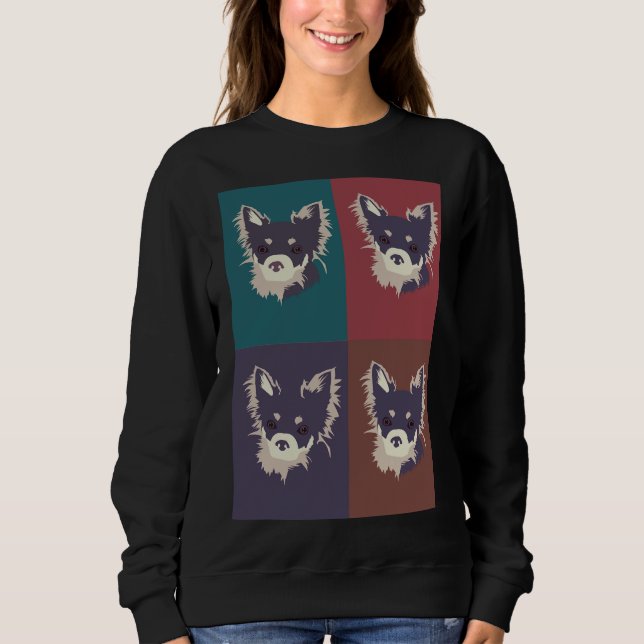 Sweatshirt Chihuahua (Devant)