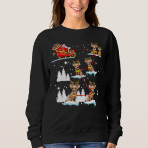 Sweatshirt Chihuahua Christmas Pajama Reindeer Chien
