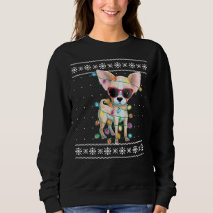 Sweatshirt Chihuahua Noël Scoop