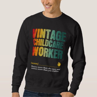 Sweatshirt Childcare Worker Appreciation Week Back to School