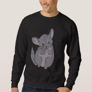 Sweatshirt Chinchilla Animal de compagnie masculin