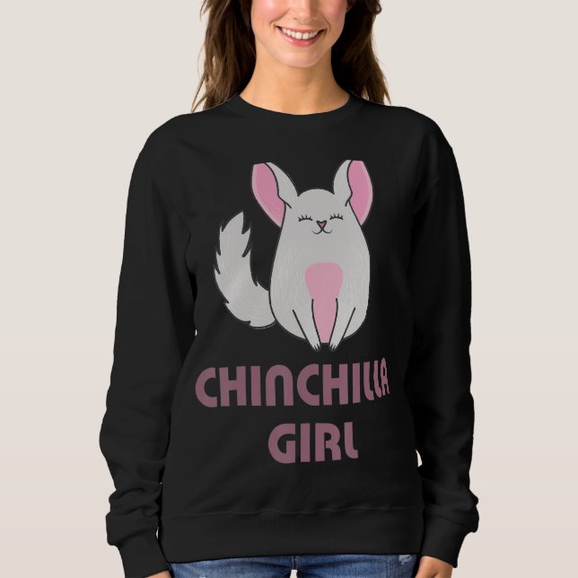 Sweatshirt Chinchilla fille dame (Devant)