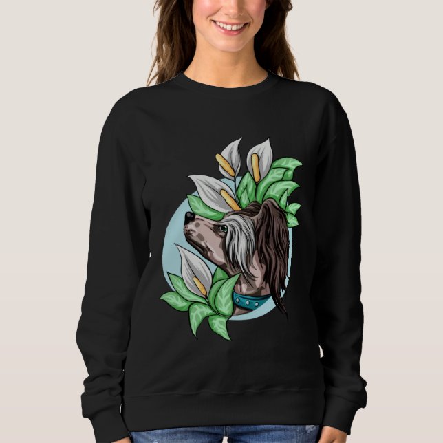Sweatshirt Chinese Crested  1 (Devant)