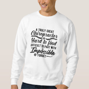 Sweatshirt Chiropratique Vraiment Grand Chiropraticien Spine