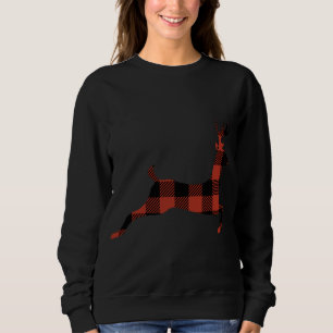 Sweatshirt Chirte de rennes de bison, chemise de cerfs de bis