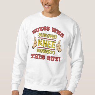 Sweatshirt Chirurgie du genou drôle