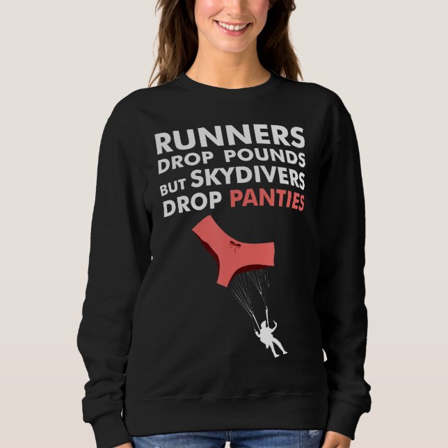 Sweatshirt Chirurgie Skyplonger Drounties Funny Skydiving (Devant)