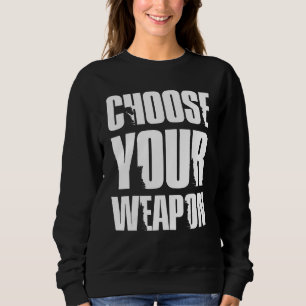 Sweatshirt Choisir Votre Arme Costume D'Échecs Chess Chess Ap
