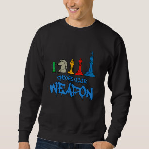 Sweatshirt Choisissez Votre Arme Illustration Graphique De Ch